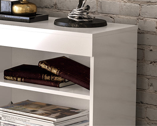 Edgeware 1 Door 2 Drawer Sideboard- White
