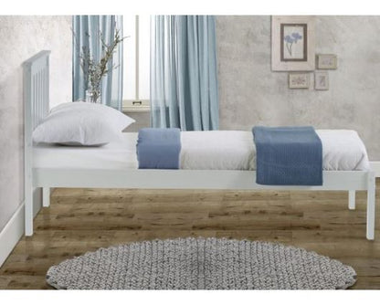 Denver Single Bed - White