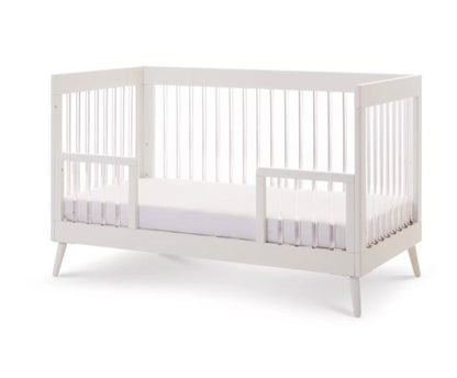 Maura 2 Piece Room Set - White with Acrylic
