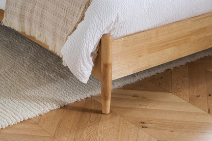 Marley King Bed - Oak