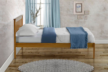 Denver King Bed - Pine