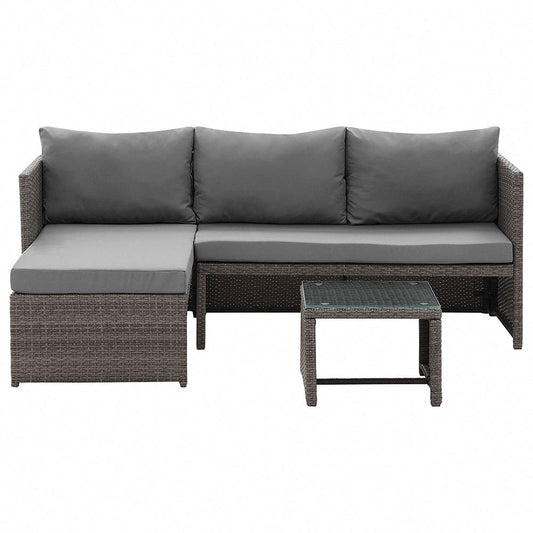 Cuba Dark Grey 3PC Set