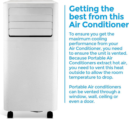 Igenix 7000 BTU Portable Air Conditioner, heating & dehumidifier