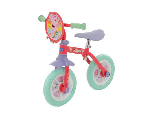 Peppa Pig My First 2-in-1 10" Training Bike
