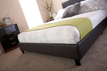 Simple King Bed in a Box-Black