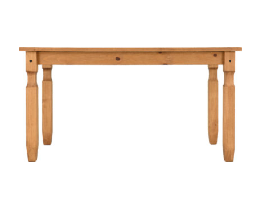 Corona 5' Dining Table - Distressed Waxed Pine