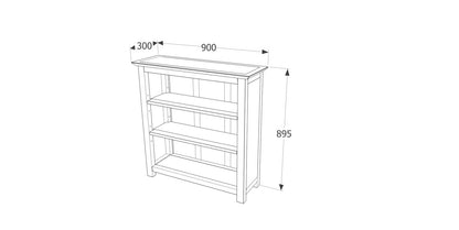 Ballard Low Bookcase