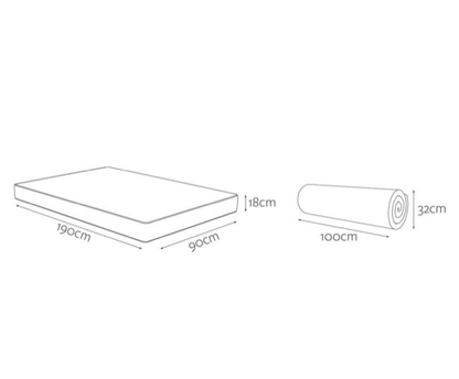 Jay-Be® Bio Fresh e-Pocket Eco-Friendly Children's Mattress - Single