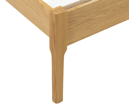 Kingston King Bed - Oak