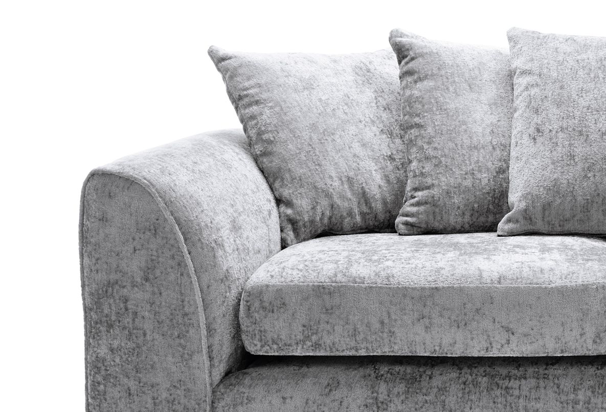 Heidi 4 Seater Sofa - Light Grey