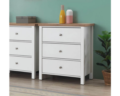 Shannon 3 Piece Bedroom Set, 3 Drawers