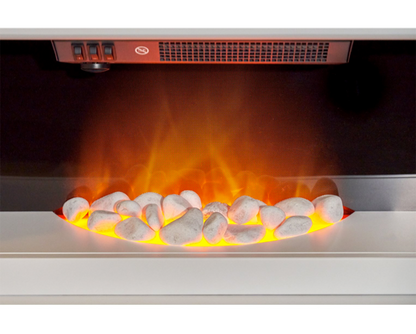 Vera Fireplace Suite 48inch - White 