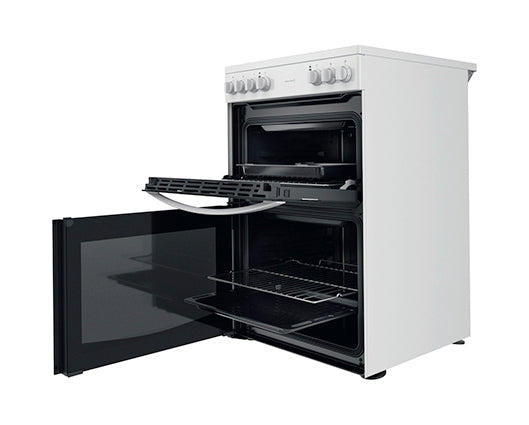 Indesit ID67V9KMW/UK 60cm Electric Double Cooker