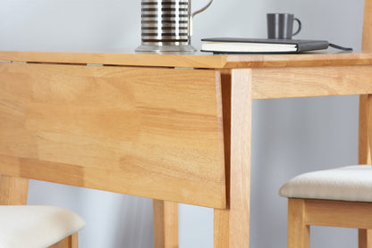Drop Leaf Dining Set - Oak