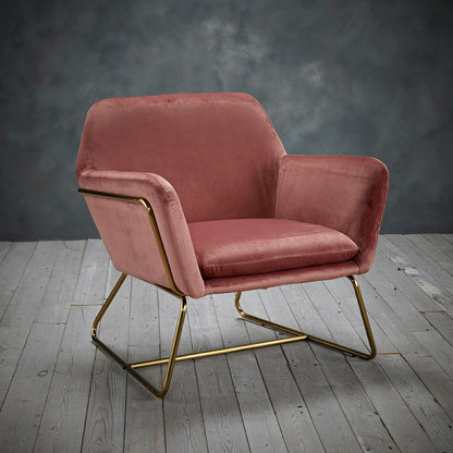 Crawford Armchair Vintage Pink