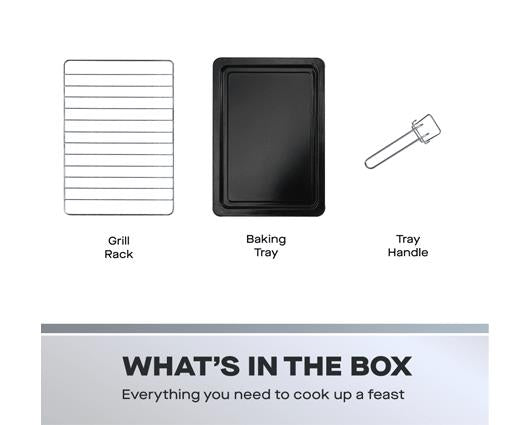 Daewoo 1600W 25L Electric Mini Countertop Oven & Grill