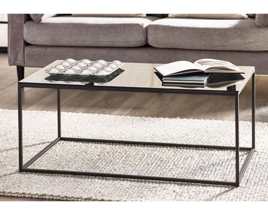 Corbin Coffee Table- Smoked Glass
