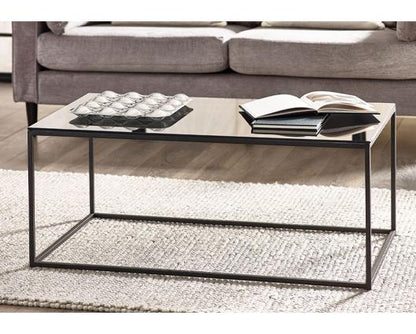 Corbin Coffee Table- Smoked Glass