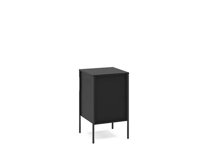Opus 3 Drawer Storage Unit- Walnut & Black
