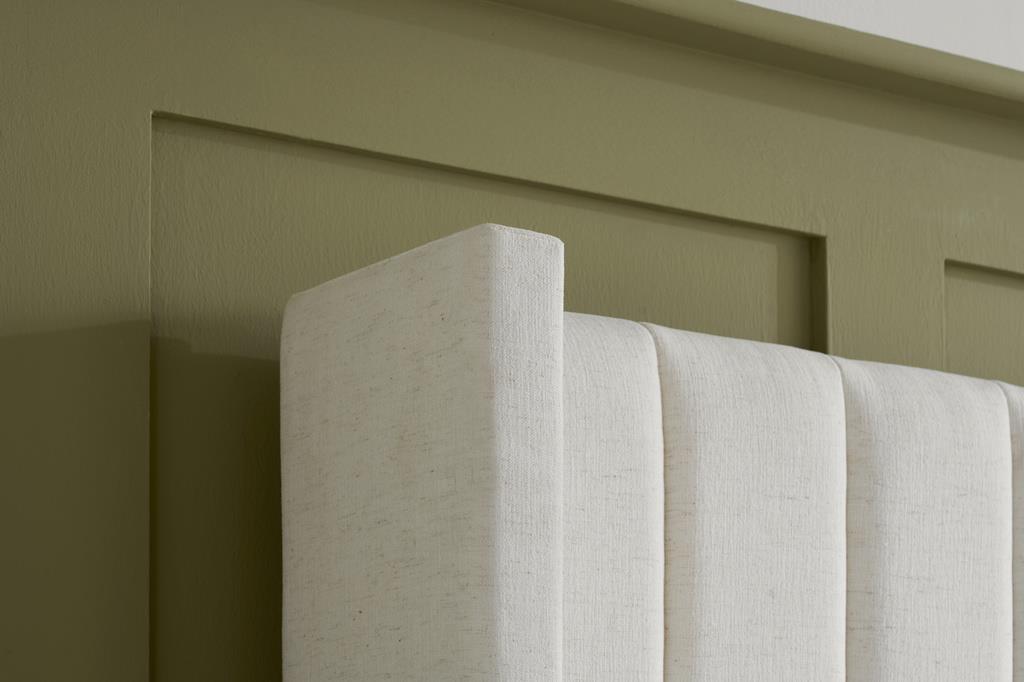 Maisey Double Ottoman Bed - Cream
