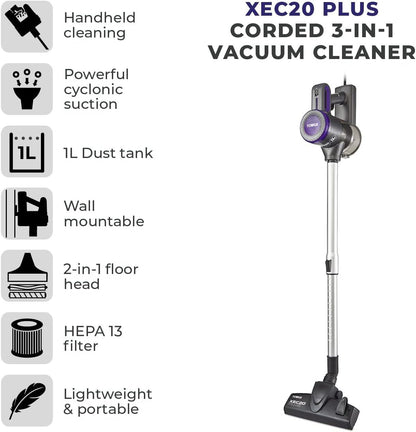 Tower Pro Corded 3-in-1 Stick Vacuum Cleaner