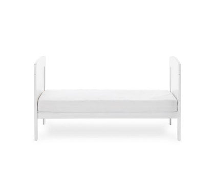 Grady Mini Cot Bed & Under Drawer - White