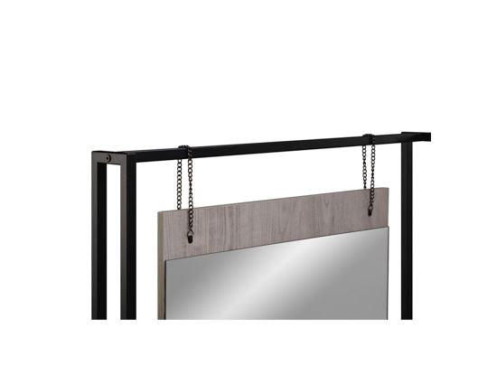 Zulu Dressing Table with Mirror-Ash Oak