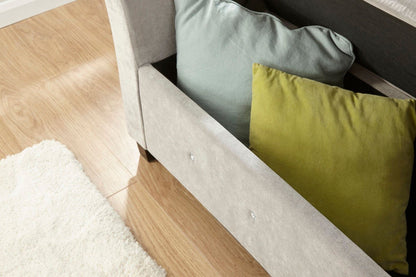 Vanessa Diamante Window Seat-Silver