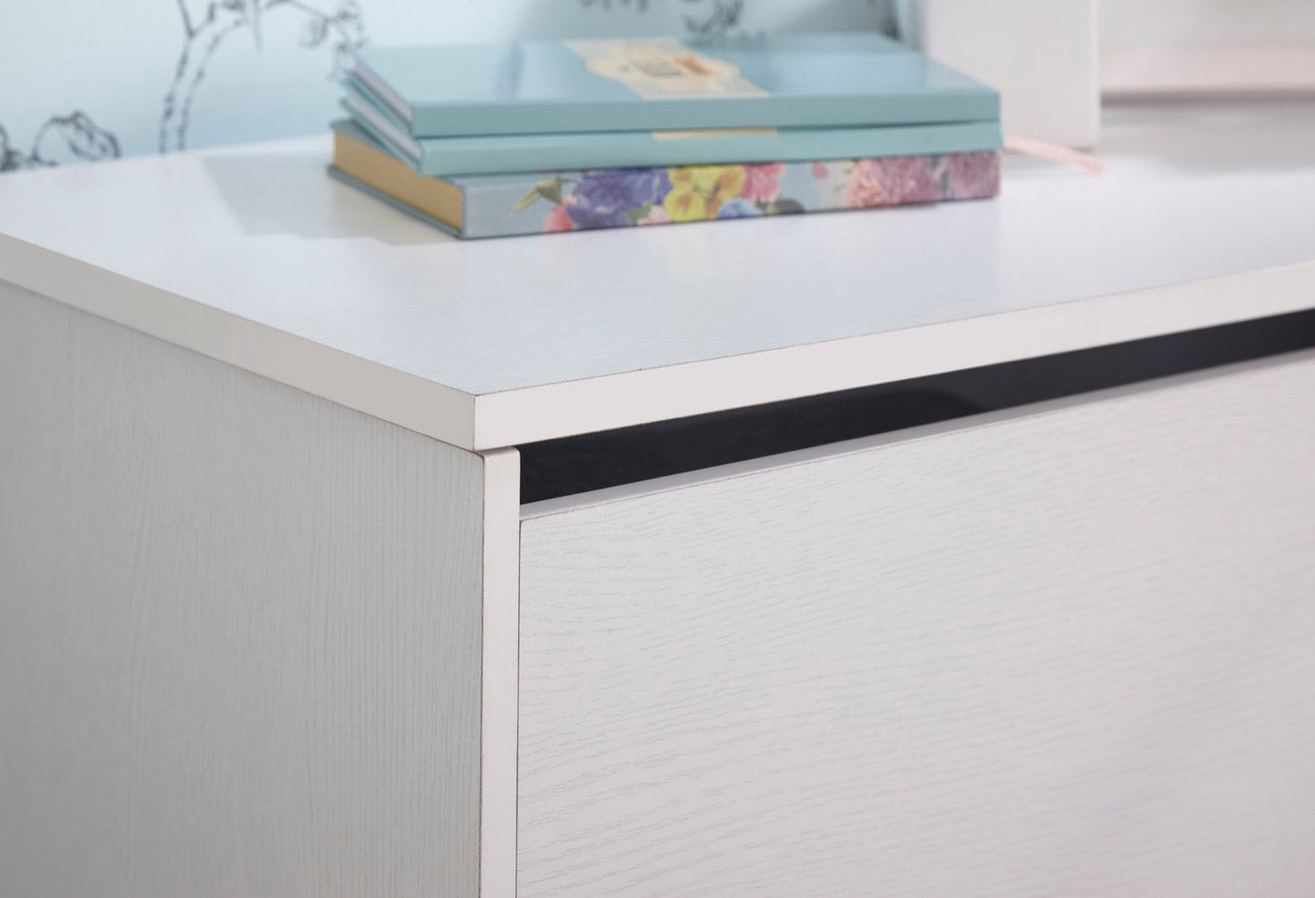 Princeton Ottoman Storage Box-White