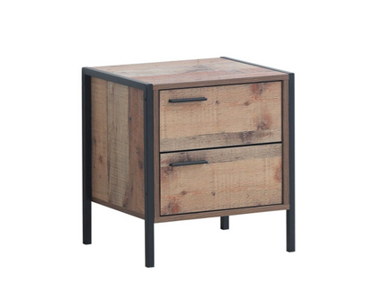 Horton 3 Piece Bedroom Set 2 Door Wardrobe