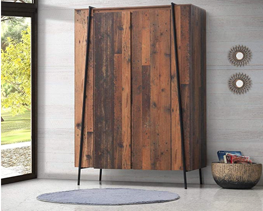 Burr 2 Door Wardrobe