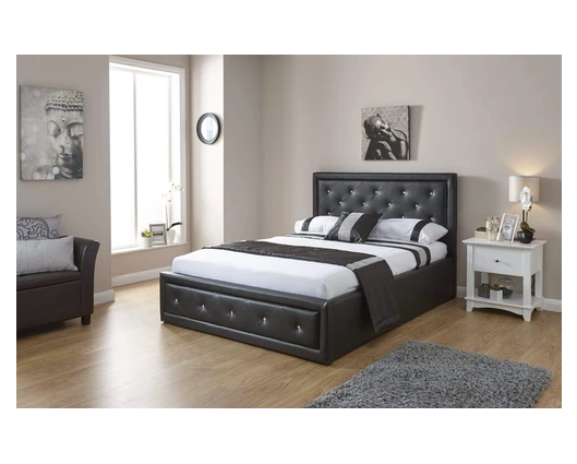 Hollywood King Bed - Black