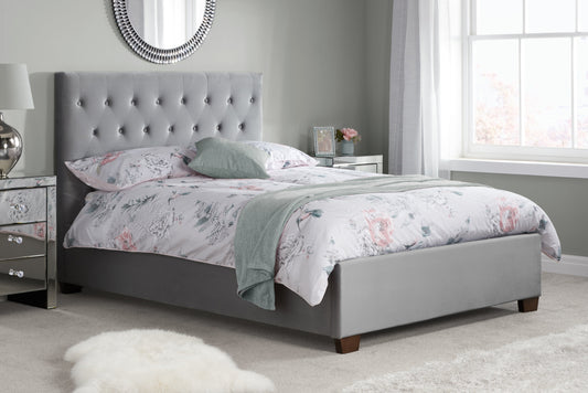 Cai King Bed - Grey