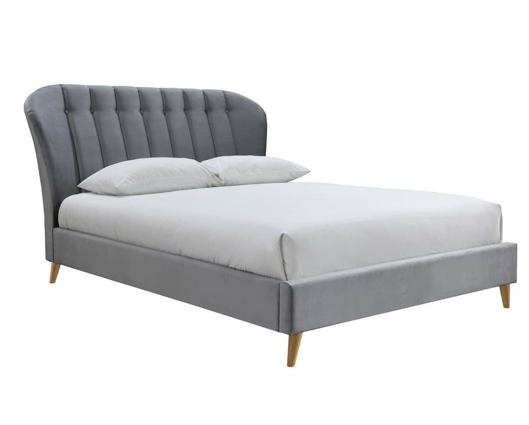 Eleanor King Bed - Grey