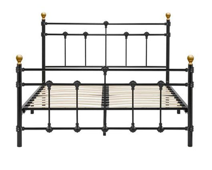 Atlas Small Double Bed - Black
