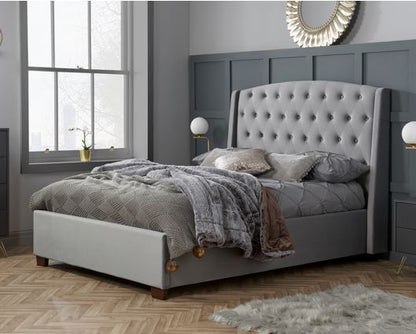 Balmoral King Bed - Grey
