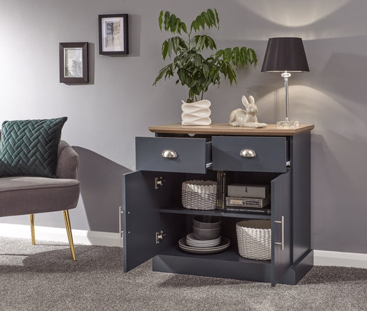 Kinsley Compact Sideboard-Blue