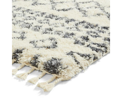 Ava Ivory/Grey - 160cm x 220cm