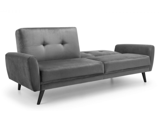 Moki Sofabed in Dark Grey Velvet