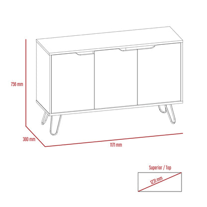 Matteo Medium Sideboard with 3 Doors