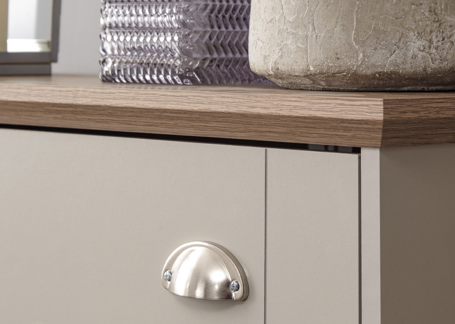 Kinsley Deluxe Shoe Cabinet-Grey