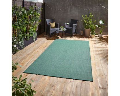 Poppy Outdoors Dark Green - 120cm x 170cm