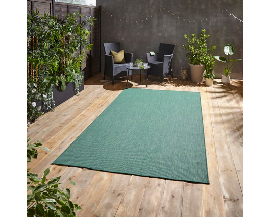 Poppy Outdoors Dark Green - 120cm x 170cm