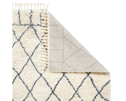 Asher Ivory/Grey - 160cm x 220cm