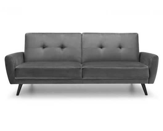 Moki Sofabed in Dark Grey Velvet