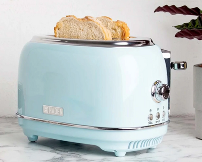 Haden Heritage 2 Slice Toaster Turquoise