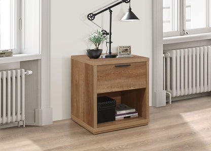 Sullivan 1 Drawer Bedside Table - Oak