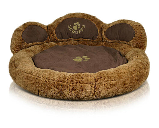Grizzly Bear Bed Brown