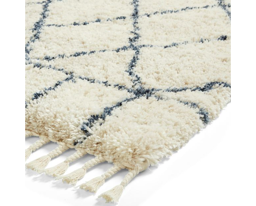 Asher Ivory/Grey - 160cm x 220cm