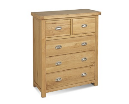Winona 3 + 2 Chest - Oak